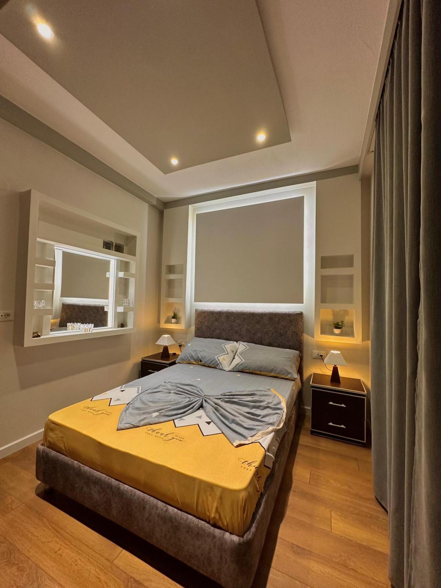 Sea View Apartament. Luxury Area In Durres Beach. Apartment Luaran gambar